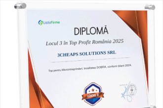 Top firme Romania 2024-2025 3CHEAPS SOLUTIONS SRL HD
