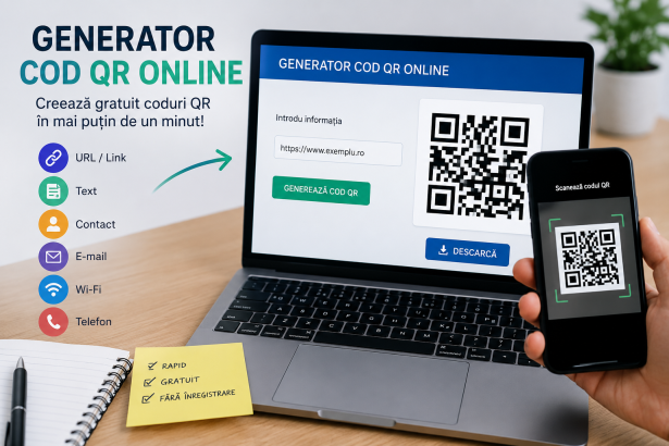 Generator cod QR online gratuit